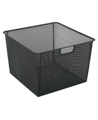 Корзина ПРАКТИК HOME GBM 45х30 мелкосетчатая, графит [S70299311315]