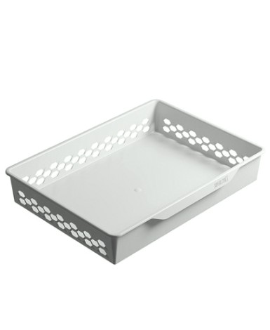 Корзина ПРАКТИК HOME GBP 60х10 пластиковая, белая [S70199322101]