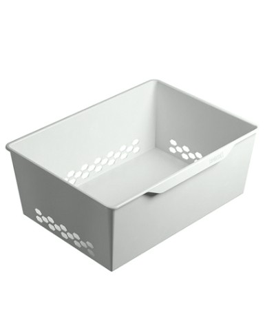 Корзина ПРАКТИК HOME GBP 60х20 пластиковая, белая [S70199322201]