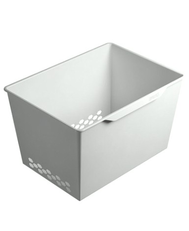 Корзина ПРАКТИК HOME GBP 60х30 пластиковая, белая [S70199322301]