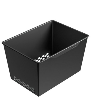 Корзина ПРАКТИК HOME GBP 60х30 пластиковая, графит [S70299322315]