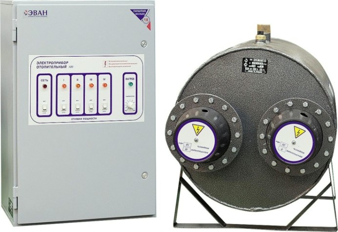 Котел электрический ЭВАН ЭПО 36А (380В) 18/18 класс Профессионал (пульт в комплекте) [11075]