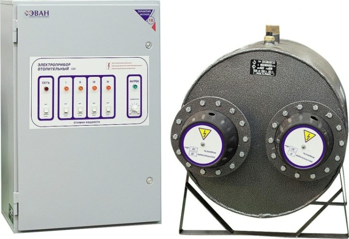 Котел электрический ЭВАН ЭПО 72Б (380В) класс Профессионал (пульт в комплекте) [11120]