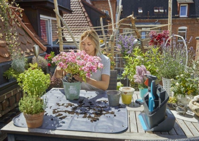 Коврик для посадки растений GARDENA размер S 00505-20.000.00 [00505-20.000.00]