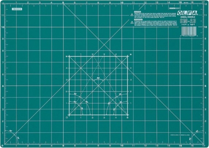 Коврик непрорезаемый Olfa OL-CM-A3 защитный, формат А3