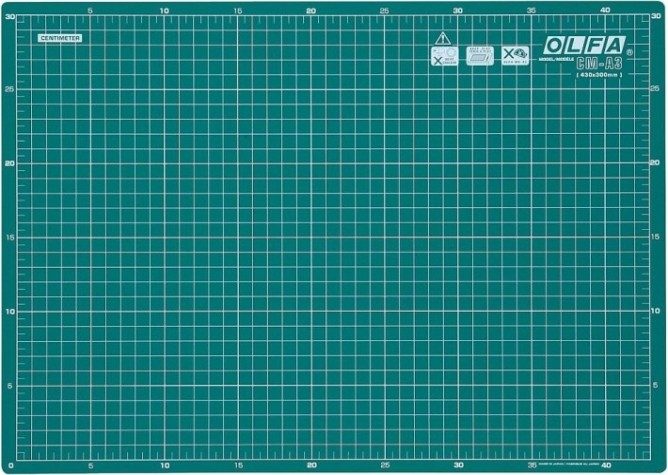 Коврик непрорезаемый Olfa OL-CM-A3 защитный, формат А3
