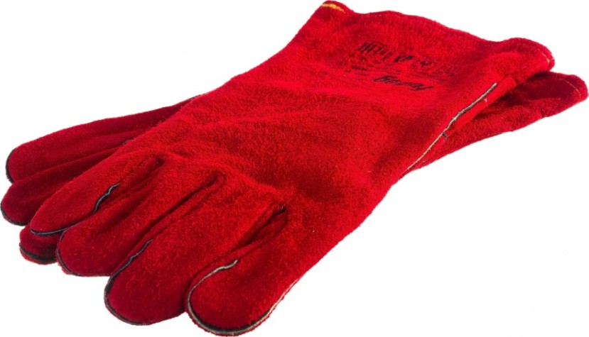 Краги сварщика FUBAG FWGN 10R на подкладке, красные [641180]