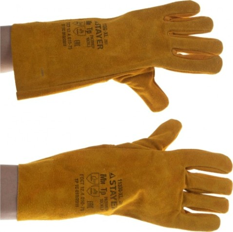 Краги сварщика STAYER MASTER ттермостойкие 350 мм. [11330-XL_z01]