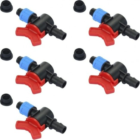 Кран DEKO (уп. 5 шт.) для шланг-ленты сочащиегося [065-0897]