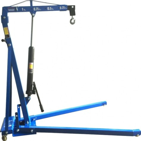 Кран гидравлический AE&T Т62301 складной, низкий въезд (1 т) [T62301]