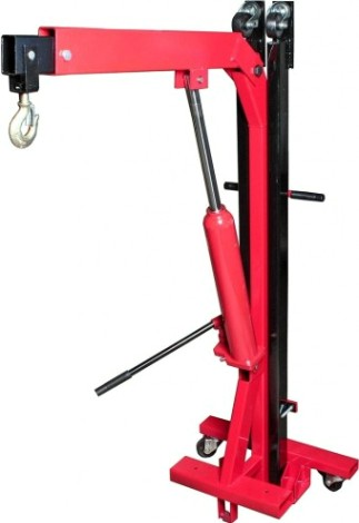 Кран гидравлический JTC EC1009 подкатной, г/п 1 т [JTC-EC1009]