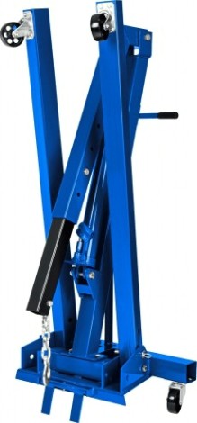 Кран гидравлический складной ЗУБР Профессионал КГС-1 1т 25-2060 мм [43011-1]