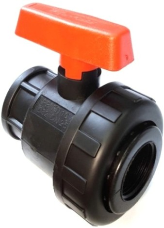 Кран POLIMER GROUP AT33 шаровый (пластиковый) 3/4"