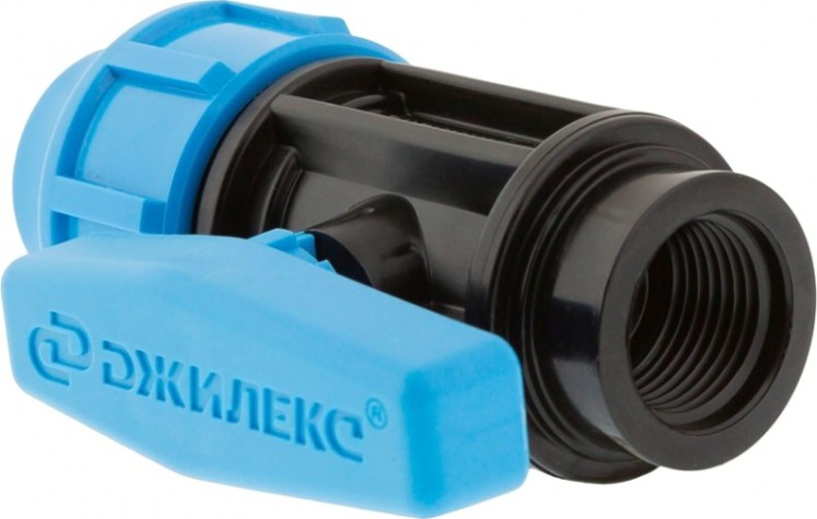 Кран шаровой ДЖИЛЕКС 20 х 1/2" с внутренней трубной резьбой 9368 [9368]