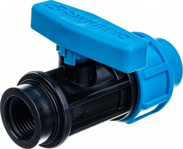 Кран шаровой ДЖИЛЕКС 20 х 1/2" с внутренней трубной резьбой 9368 [9368]