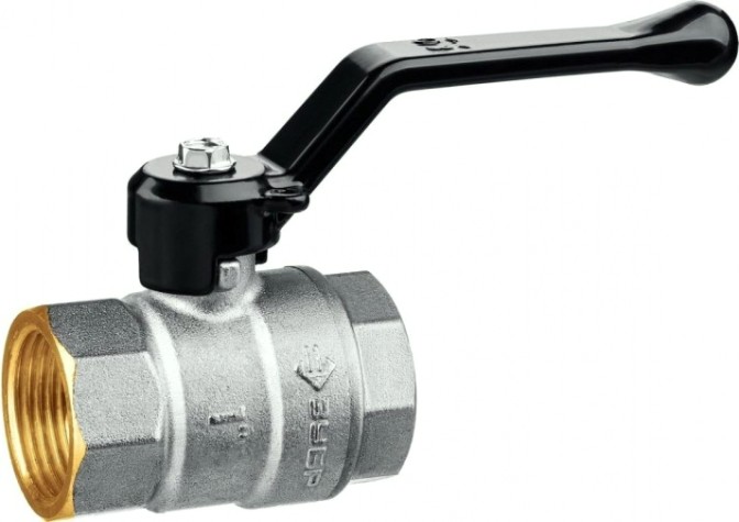 Кран шаровой ЗУБР 1" "мама-мама", ручка 51322-1 [51322-1]