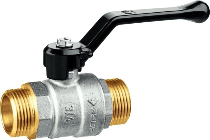 Кран шаровой ЗУБР 3/4" "папа-папа", ручка 51326-3/4 [51326-3/4]