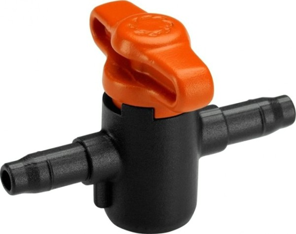 Кран запорный GARDENA 4,6 мм (3/16”) (2 шт. в блистере) 13217-20.000.00 [13217-20.000.00]