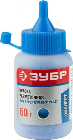 Краска разметочная ЗУБР ЭКСПЕРТ для строительных работ, синяя, 50 гр [4-06405-1_z01]