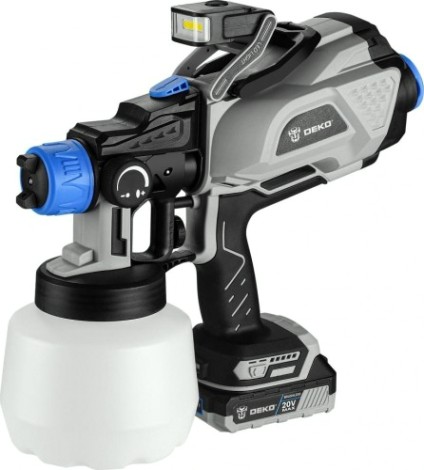 Краскопульт аккумуляторный DEKO DKSG20K3 [063-4021]