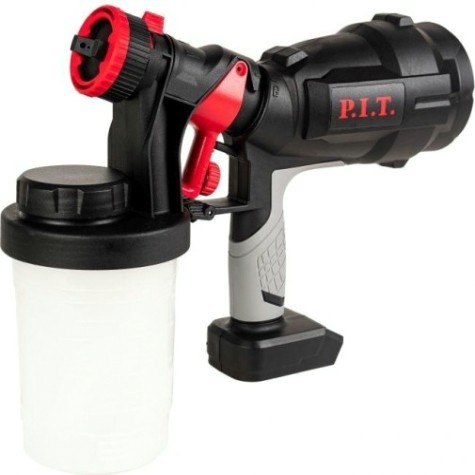 Краскопульт аккумуляторный P.i.t. PSG20H-900A solo (без АКБ и ЗУ) на системе OnePower [PSG20H-900A]