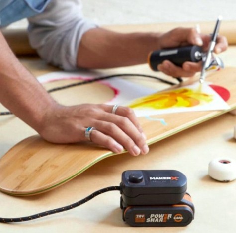 Краскопульт аккумуляторный Worx WX742.9 без АКБ и ЗУ [WX742.9]