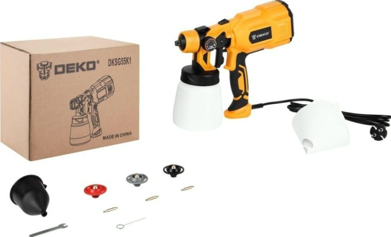Краскопульт электрический DEKO DKSG 55K1 HVLP [018-1043]