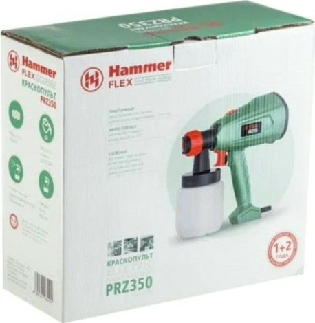 Краскопульт электрический Hammer PRZ350 800мл [146-010]