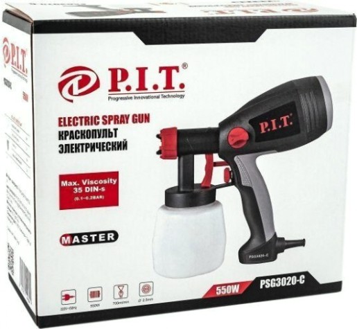 Краскопульт электрический P.i.t. PSG3020-C мастер Краскопульт электрический P.i.t. PSG3020-C мастер
