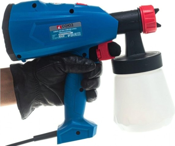 Краскопульт электрический СОЮЗ КПС-96450 Краскопульт электрический СОЮЗ КПС-96450