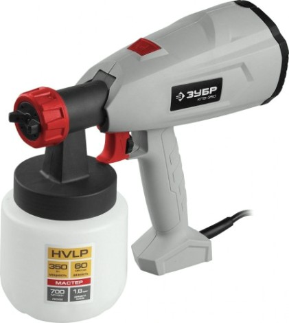 Краскопульт электрический ЗУБР КПЭ-350