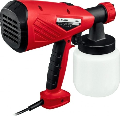 Краскопульт электрический ЗУБР КПЭ-500 Краскопульт электрический ЗУБР КПЭ-500