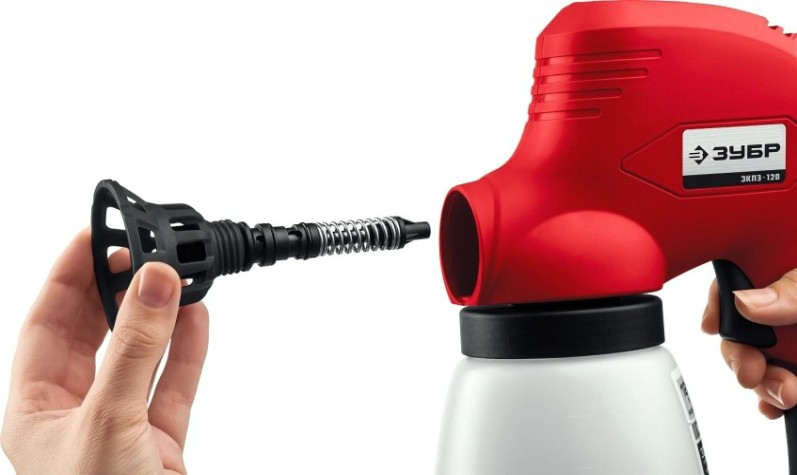 Краскопульт электрический ЗУБР ЗКПЭ-120