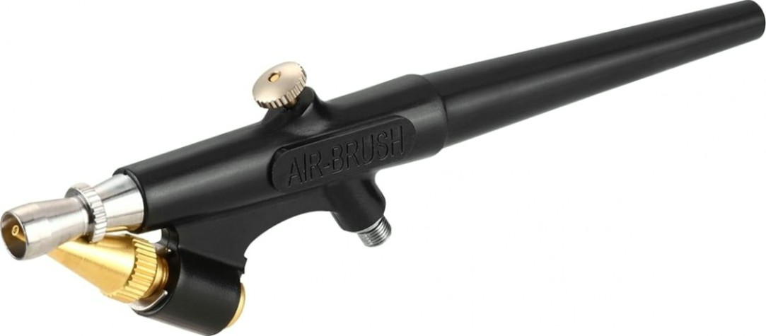 Краскопульт пневматический DEKO DKAB01-L (аэрограф) c нижним бачком [018-0923]