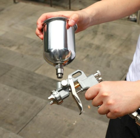 Краскопульт пневматический DEKO DKSG01-1 с верхним бачком [018-1100-1]