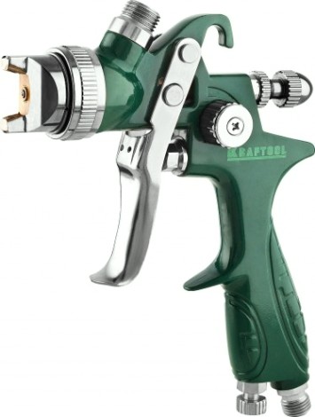 Краскопульт пневматический KRAFTOOL AirKraft HVLP c верхним бачком, 1.4мм [06522-1.4]