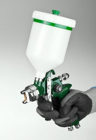 Краскопульт пневматический KRAFTOOL AirKraft HVLP c верхним бачком, 1.4мм [06522-1.4]