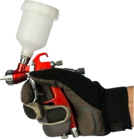 Краскопульт пневматический КРАТОН LVLP-03G [3 01 02 018]