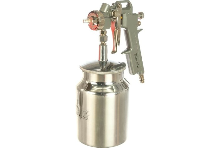Краскопульт пневматический MATRIX с нижн. бачком сопло1,2мм 57316 [57316]