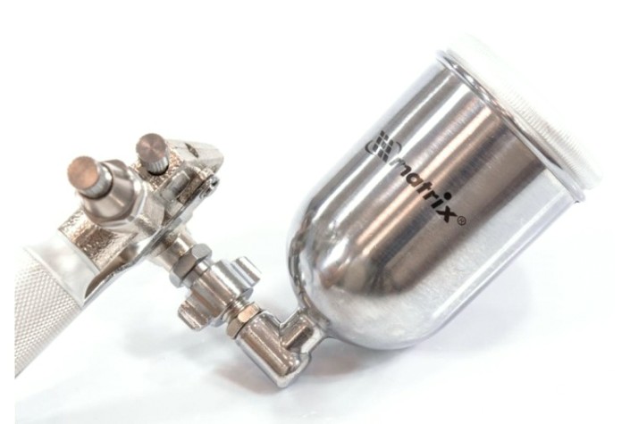 Краскопульт пневматический MATRIX с верх. бачком сопло 0,5мм 57318 [57318]