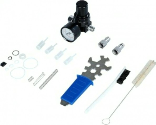 Краскопульт пневматический NORDBERG NP7114 HVLP с верхним баком, сопло 1,4 мм [ЦБ-00016277]