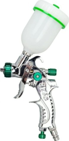 Краскопульт пневматический NORDBERG NP7708 HVLP с верхним баком, сопло 0,8 мм [ЦБ-00011962]