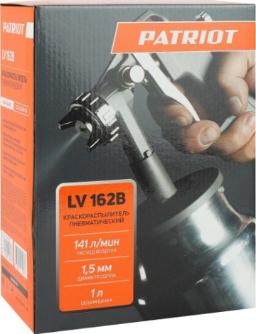 Краскопульт пневматический PATRIOT LV 162 В [830901010]