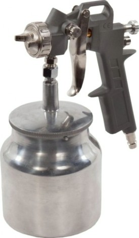 Краскопульт QUATTRO ELEMENTI пневматический с нижним бачком 750 мл, сопло 1,5 мм, разъем euro [770-827]