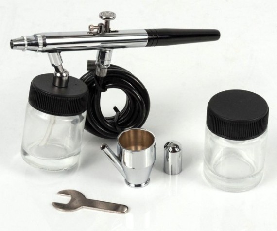 Краскопульт QUATTRO ELEMENTI сопло 0,35 мм, профи [770-865]