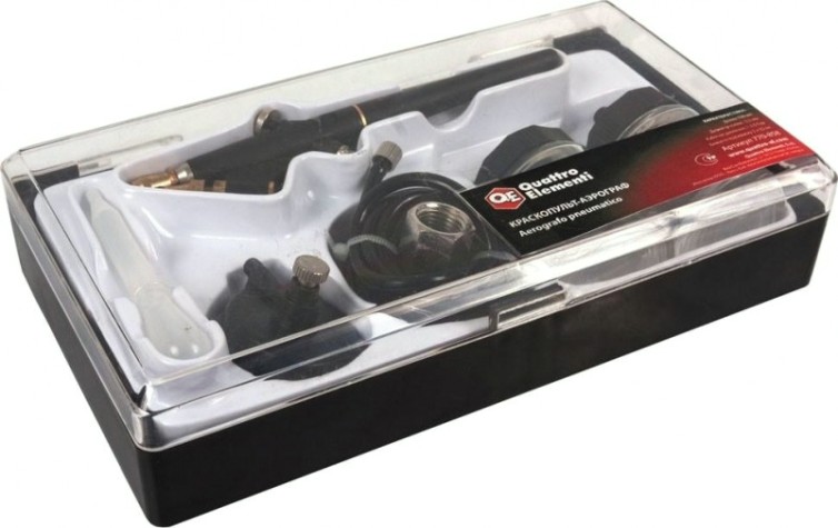 Краскопульт QUATTRO ELEMENTI сопло 0,8 мм [770-858]