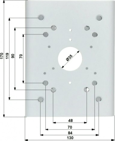 Крепление DAHUA DH-PFA150 на столб