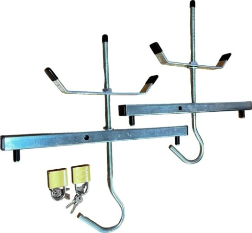 Крепление для лестниц АЛЮМЕТ АК010 на крышу авто (комплект 2 шт) [AK010]