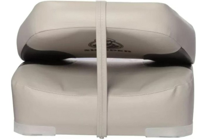 Кресло складное мягкое SKIPPER черный/серый (пластик) [SK75102GC]