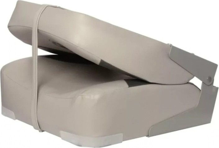 Кресло складное мягкое SKIPPER черный/серый (пластик) [SK75102GC]